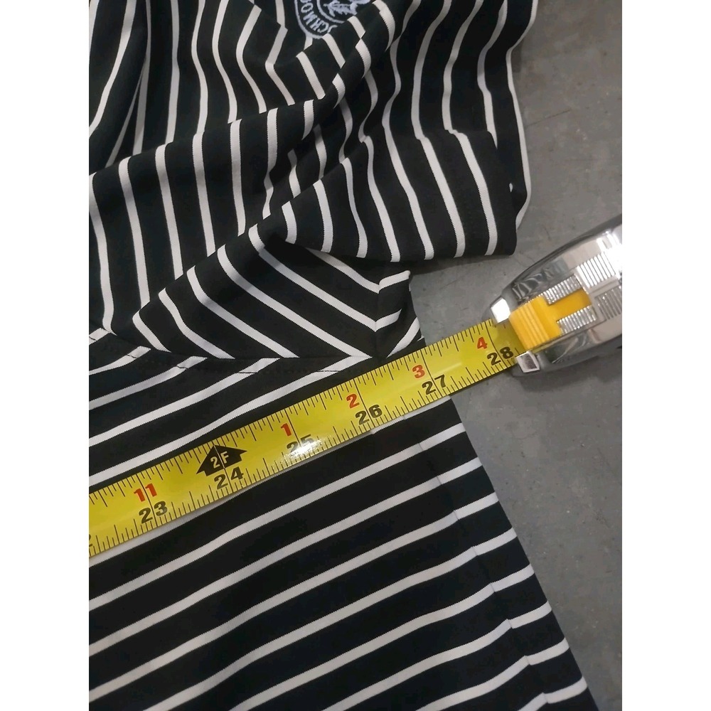 Greyson Golf Polo Shirt Performance Mens Size XXL Logo Black striped - Picture 7 of 10